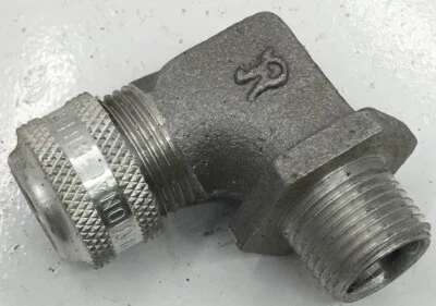 DB-490 PYLE 3/8 ALUM CGB 90 DEG .375-.437 - Image 1 of 4