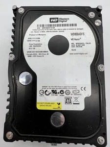 Western Digital Raptor 80GB, 10K RPM WD800ADFS 3.5" SATA HDD Tested - Picture 1 of 8