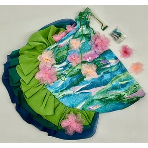 Barbie-Claude Monet 1997 "Lirio de agua" 17783 (solo traje) - Imagen 1 de 7