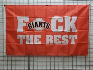 San Francisco Giants Flag 3ftx5ft SF Giants F The Rest Flag Banner MLB 🔥 - Picture 1 of 1