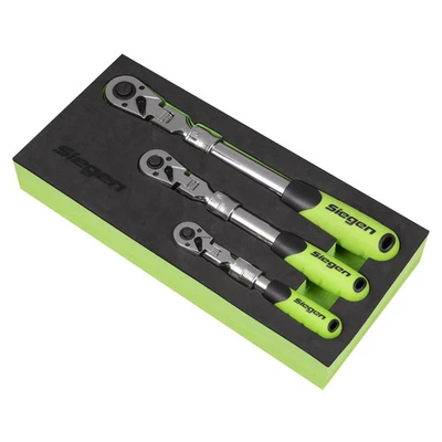 Sealey Ratchet Wrench Tool Extendable EVA Foam Tray 1/4 3/8 1/2 FD25 - Image 1 of 4
