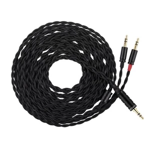 Tripowin Nova Monitor Headphone Cable, Over-Ear Headphone Wire, 4-Strand Silv... - Picture 1 of 9