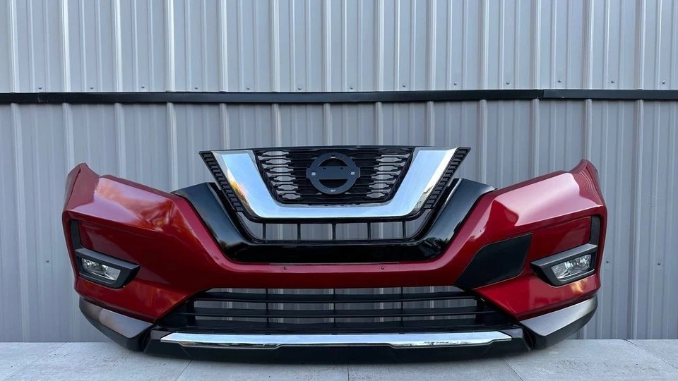 !!️SIN ENVÍO!!️ PARACHOQUES DELANTERO NISSAN ROGUE ROJO METÁLICO 2017 2018 2019 2020 Foto 1 de 3