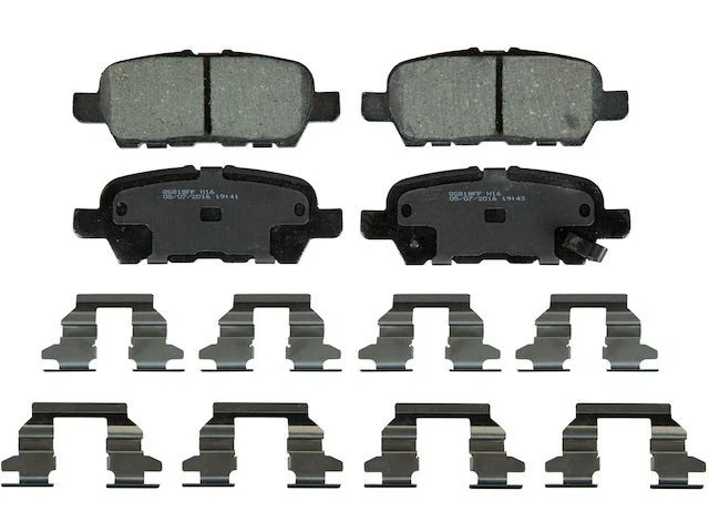 Juego de pastillas de freno traseras para Nissan LEAF 2014-2015 BK642NV Foto 1 de 1