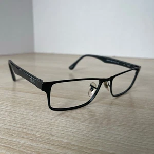 Ray-Ban RB6238 2509 Schwarz Eckig Brille LESEN Flex Scharnier Gestell Nur 55-17-145 - Bild 1 von 11