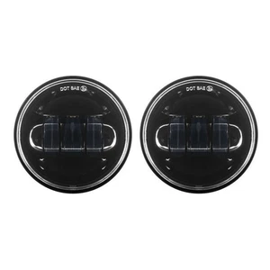 HogWorkz Black 4.5 in. Auxiliary LED Passing Lamps - HW195204 - Picture 1 of 4