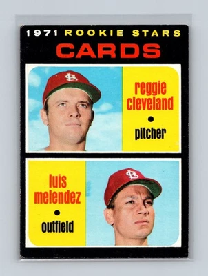 1971 Topps Luis Melendez, Reggie Cleveland #216 (E429) - Image 1 of 2