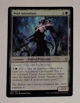 Void Attendant Regular 169/274 Uncommon Magic The Gathering Card MTG TCG 2015 - Image 1 of 2