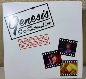 Genesis Six Sides Live, Vol. 1: The Complete Lyceum BROADCAST 1980 NEW - Picture 1 of 2