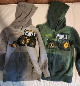 John Deere Zip Up Hoodies 4T - Picture 1 of 4
