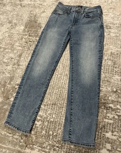 GAP DEMIN BOYS VAQUEROS ELÁSTICOS PIERNA RECTA AZUL TALLA 8 EXCELENTE ESTADO - Imagen 1 de 7