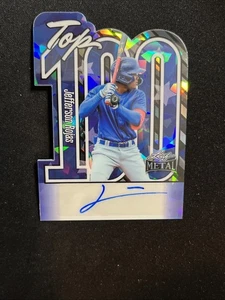 2025 Leaf Metal Baseball RC Auto Top 100 Jefferson Rojas /15 Cubs - Picture 1 of 2
