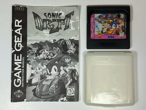 Sonic Drift 2 (SEGA Game Gear, 1995) Authentic w/ Manual & Case Tested Working - Picture 1 of 6