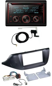 Pioneer 2DIN MP3 DAB USB CD Bluetooth Autoradio für Kia Ceed (ab 12) schwarz - Bild 1 von 8