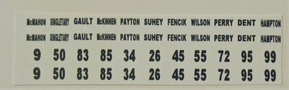 Balón de fútbol eléctrico Tudor Buzz 1985 OSOS NEGRO calcomanía hoja #s tobogán acuático Foto 1 de 1