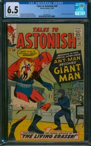 Tales to Astonish #49 🌟 CGC 6.5 🌟 Ant-Man Becomes Giant-Man! Marvel Comic 1963 - Picture 1 of 2