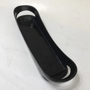  Handgeschnitzte schwarze längliche dekorative Holzschale 12" kaufen 4,5" - Bild 1 von 9