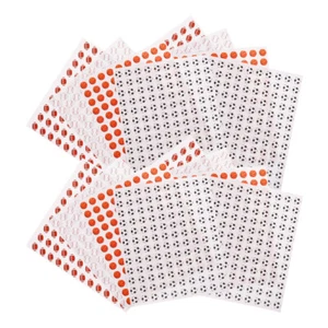 20 Sheets Mini-Ballaufkleber Sportabziehbilder Fußballparty Liefert - Photo 1/12