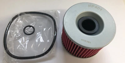 Новый из старых запасов масляный фильтр Hiflofiltro P/N HF401 для мотоциклов Honda Kawasaki Yamaha - Изображение 1 из 4