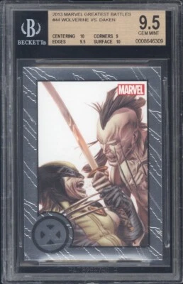 2013 Marvel Greatest Battles WOLVERINE Daken BGS 9.5 GEM Mint Pop 3 X-Men MCU - Image 1 of 2