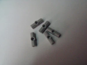 10µµ Lego Cross Angles 2 lot de 5 pieces grise - Imagen 1 de 1