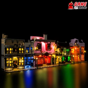 LED Light Kit for Diagon Alley - Compatible with LEGO® 75978 Set (Standard) - Picture 1 of 12