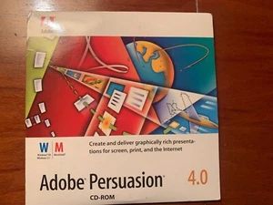 Adobe Persuasion 4.0 Win/Mac with serial number - Photo 1/6