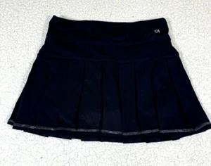GAPFit Girls Tennis Skirt Skorts Navy Blue Pleated Kids sz Large Preppy - Picture 1 of 6