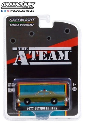 Greenlight - 1977 Plymouth Fury - The A-Team - 44865-A - 1:64 - Hollywood