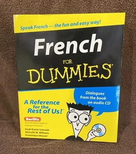 Pre Owned Berlitz French For Dummies Paperback Book Only - Picture 1 of 4