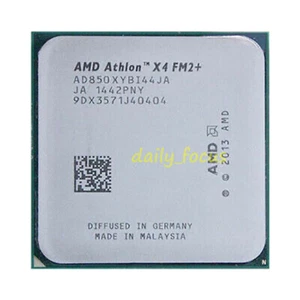 AMD Athlon X4 830 X4 840 X4 850 X4 860K X4 870K 4 Core Socket FM2+ CPU Processor - Picture 1 of 10