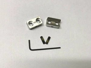 Ruger 10/22 V-Block 2-pak Stainless Steel Adjustable Barrel Retention V Block - Picture 1 of 1