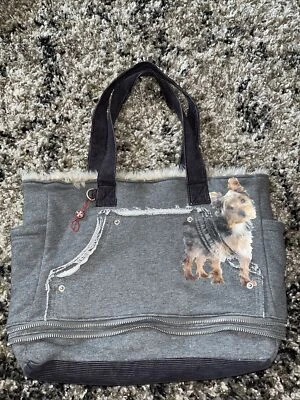 Yorkshire Terrier Jersey Sweatshirt Hoodie Tote Bag – Great Gifts for Pet Lovers - Image 1 of 4