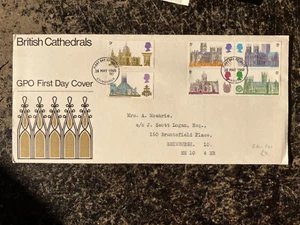 United Kingdom 1969 - British Cathedrals FDC with stamp set - Picture 1 of 1