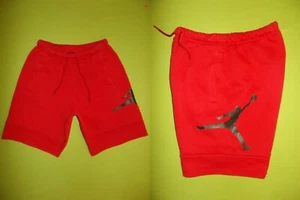 Shorts JORDAN NIKE (S) Sweatshorts Men's Athletic Shorts PERFECT Red Basketball - Picture 1 of 6