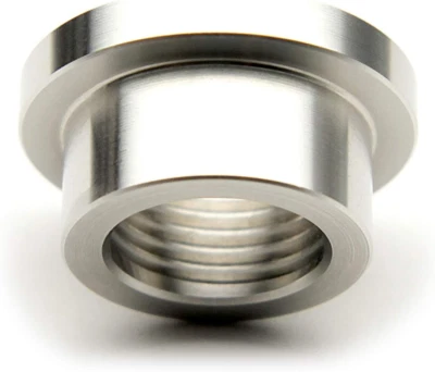 ADAPTORMOUNT 3/8" NPT Stainless Steel 304 Female Threaded Stepped Weld Bung Mounting Fitting