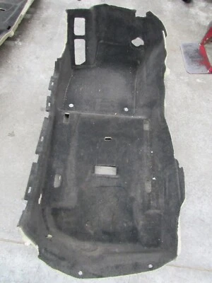 2016 BENTLEY CONTINENTAL GTC GT V8 LEFT SIDE CARPET BLACK FLOOR DRIVERS OEM 6872 - Image 1 of 4