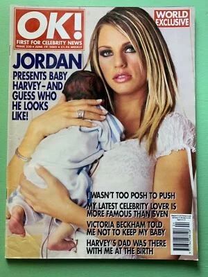 OK! 19-June-2002 KATIE PRICE Sarah Michelle Gellar Terri Dwyer Jonny Lee Miller - Image 1 of 4