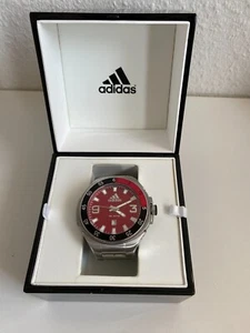 Adidas Herren Armbanduhr ADP 1915 – mit rotem Ziffernblatt - Bild 1 von 7