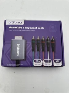 Bitfunx GameCube GCN Component Video 5RCA YPbPr Cable Digital AV Output 480p - Picture 1 of 3