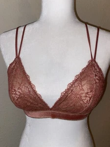b.tempt'd Wacoal Bra Medium Mauve Rustic Orange Wireless Padded Push Up 935204 - Picture 1 of 8