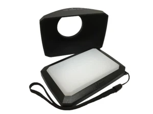 49mm MENNON 16:9 DV Video Camera Lens Hood with White Balance Hood Cap  UK STOCK - Picture 1 of 7