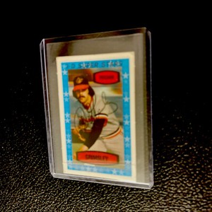 1975 Kellogg's 3-D Super Stars Ross Grimsley #2 • GOOD • SUPER TOUGH CARD • READ