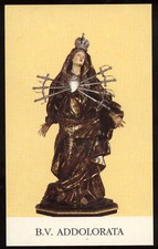santino - holy card MARIA ADDOLORATA-REGGIO EMILIA