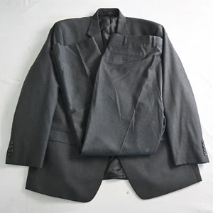 NEW Chaps Ralph Lauren 48R 40x32 Gray 2 Piece Mens Jacket Pants Suit - Picture 1 of 12