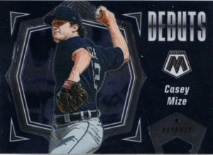 CASEY MIZE-PITCHER-DETROIT TIGERS-DEBUTS-NO.PD13-2021 PANINI-MOSAIC BASEBALL - Picture 1 of 2