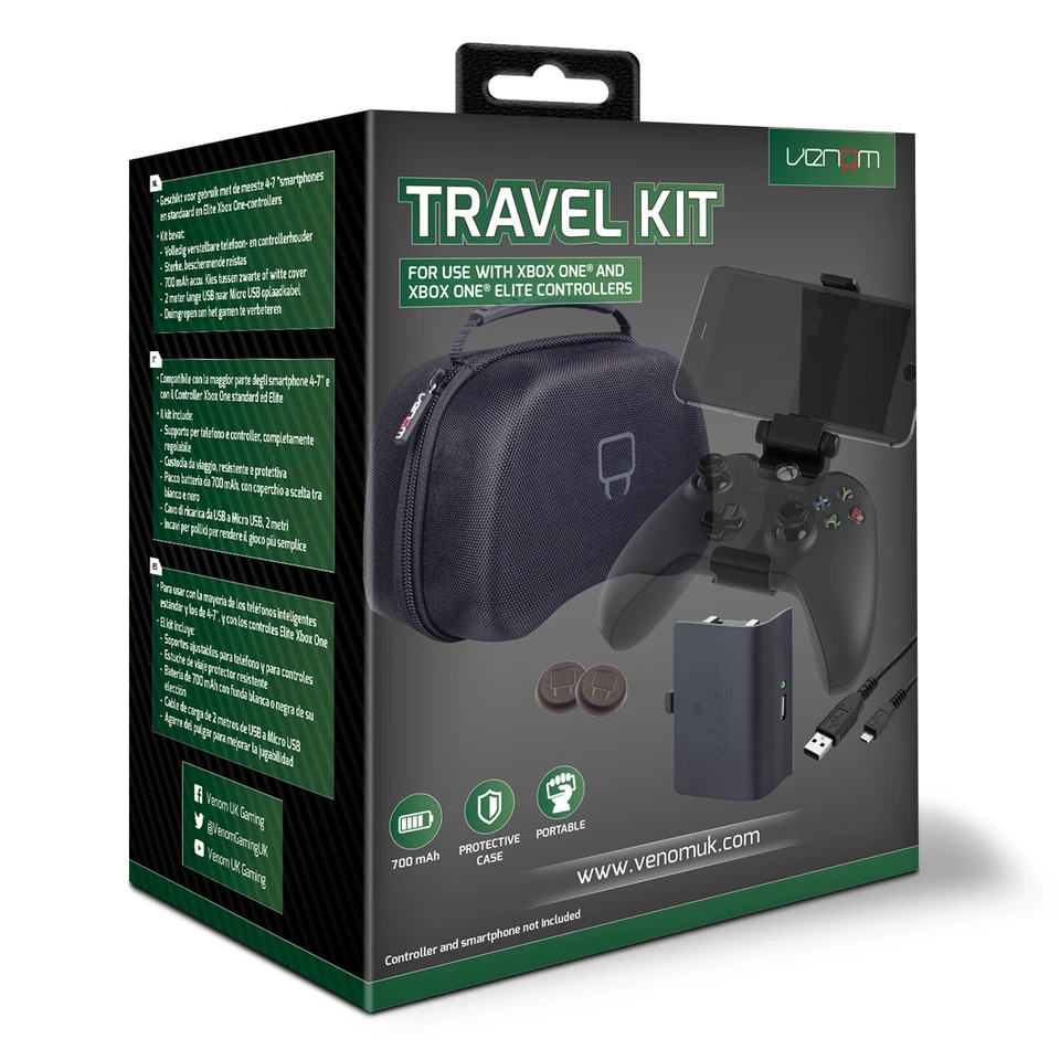 Venom xCloud Mobile Phone Gaming Travel Kit for Xbox One and PC - VS4823 - Image 1 of 4