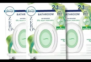 3 x Febreze Bathroom Air Freshening 0% Heavy Perfumes 2 In 1 Up To 45 Days - Picture 1 of 1