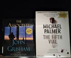 AudioBooks  The Fifth Vial, The Associate, The Judge's List, Will, South of Dead