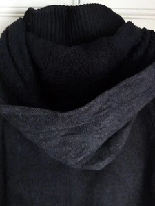 Jacke mit Kapuze Mädchen Medium Mantel Kapuze Mädchen grau dick/warm - Grube zu Grube 18" - Bild 1 von 24